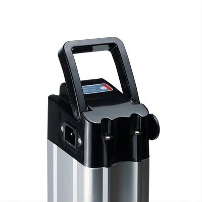 Enerji tasarrufu 4 Pin 48V 10.4AH 18650 Lityum Elektrikli Bisiklet Sliver Balık Serisi Elektrikli Bisiklet İçin Anti Düşme Bağlantısı