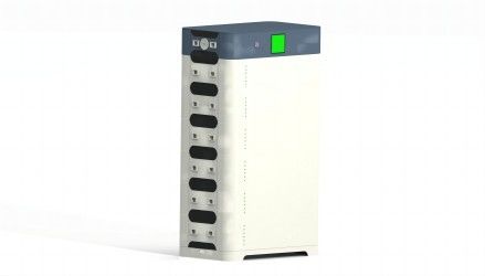 Fotovoltaik Güneş Sistemleri Yedekleme için CAN RS485 UPS Lityum Akü Dolabı 25.6KWH
