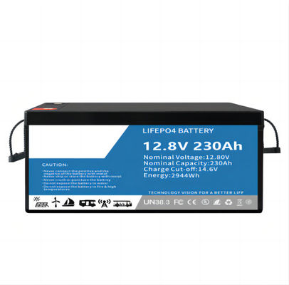 CE 230AH Lityum Demir Fosfat Pil, Çok Amaçlı Bluetooth BMS Lifep04