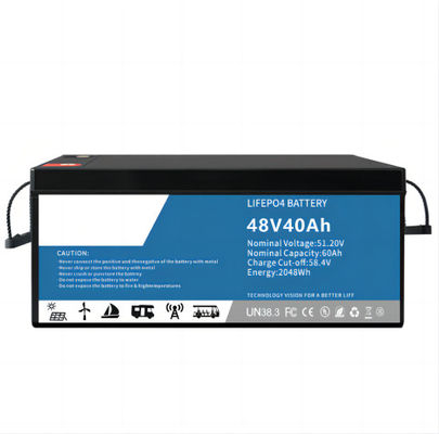Elektrikli Düşük Hızlı Araç için IP54 Çevre Dostu Yüksek Kapasiteli SLA Değiştirme LifeP04 NIMH Lityum Pil