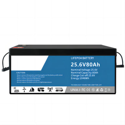 Acil Durum Aydınlatması İçin Monitörlü 10000 Kez Yüksek Çıkış Gücü 2048WH CATL LifeP04 Lityum Pil