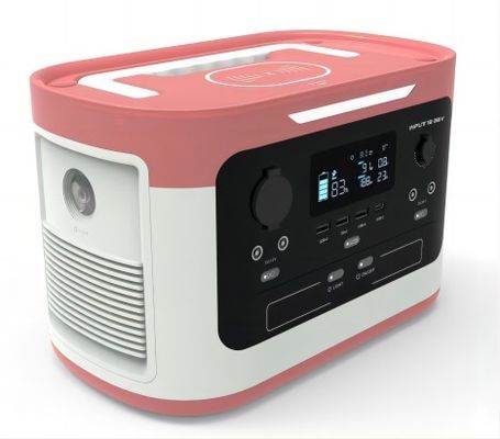 Kamp IP51 için Çok Fonksiyonlu 907W Açık Taşınabilir Güç İstasyonu