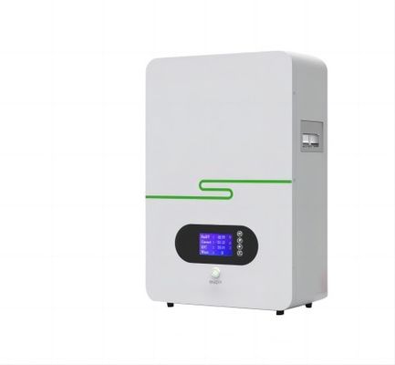 IP21 Ev Dikey Enerji Depolama Lityum Pil LCD ile Duvara Monte