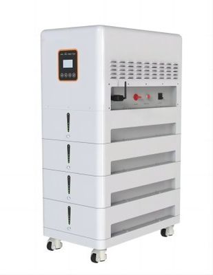 Ev İçin Raf Montajlı LFP UPS Lityum Pil Üç Fazlı 20.48KWH