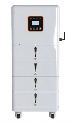 Ev İçin Raf Montajlı LFP UPS Lityum Pil Üç Fazlı 20.48KWH