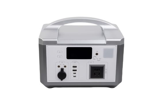 220V 50HZ DC12 300W AC Swtich QC3.0 Enerji Depolama Sistemi için LED Işıklı Taşınabilir Güneş Enerjisi Bankası