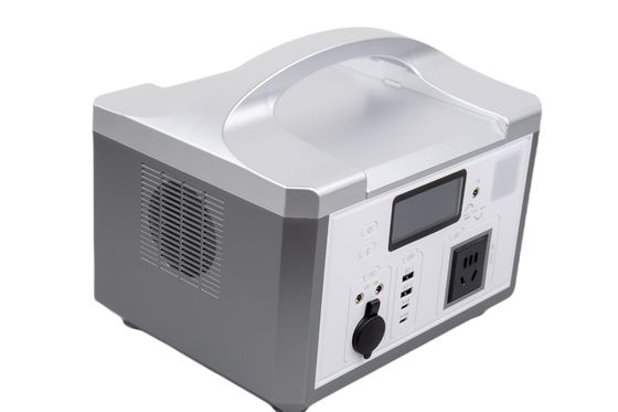 220V 50HZ DC12 300W AC Swtich QC3.0 Enerji Depolama Sistemi için LED Işıklı Taşınabilir Güneş Enerjisi Bankası