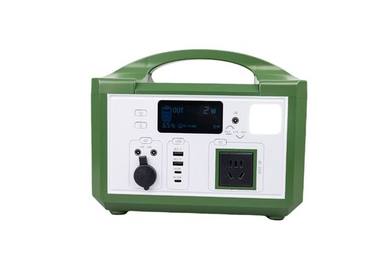 Yüksek Verimlilikli AC 300W 220V Çıktı Taşınabilir Güneş Jeneratörü Şarj edilebilir LifePO4 Bataryası Açık Hava Yürüyüşleri İçin