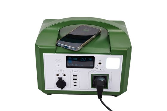 Hızlı Şarj MPPT Güneş Cotroller 600W Güç Yeşil Plastik Kasa Güneş Jeneratörü Dışarı Yedek Sistemi