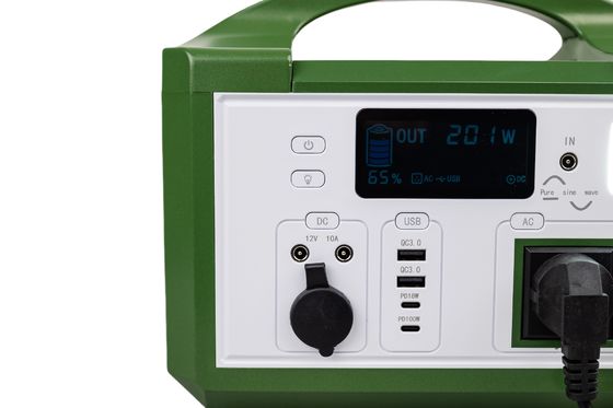 CE / ROHS onaylı acil güç için hafif ağırlıklı Şebeke dışı Güneş Sistemi DC AC 220V Güneş Taşınabilir Elektrik Santrali