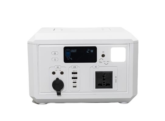 Anker Değiştirme Şarj 576WH LifePO4 Pil Kampolama Elektrik Santrali Yangın geçirmez malzeme pil paketi ile