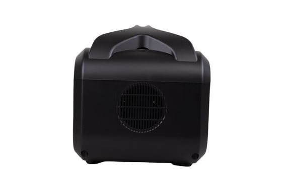 600W Matt Siyah Plastik Kaplama Yüksek verimlilikli MPPT Destek Güneş Mobil Güç Bankası Bluetooth ile