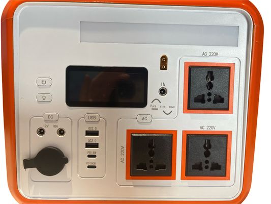 1152WH Ultra Büyük Kapasiteli DC12V AC 110V RoHS Onaylı Güneş Paneli ile Taşınabilir Elektrik Santrali UPS Güç Tedarikçiliği İçin