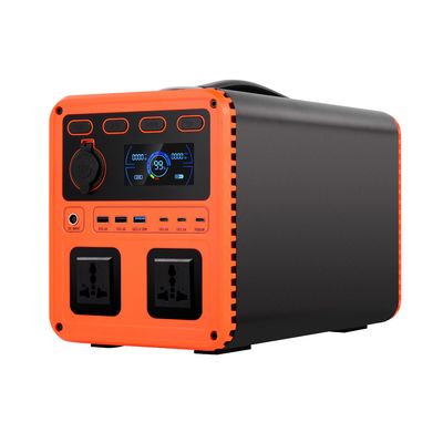 IP61 Yüksek Çıktı Gücü DC 13V 1200W AC Değiştirme QC3.0 Ev Yedekliği İçin İki Yönlü Değiştiricisiyle Taşınabilir Güç Jeneratörü