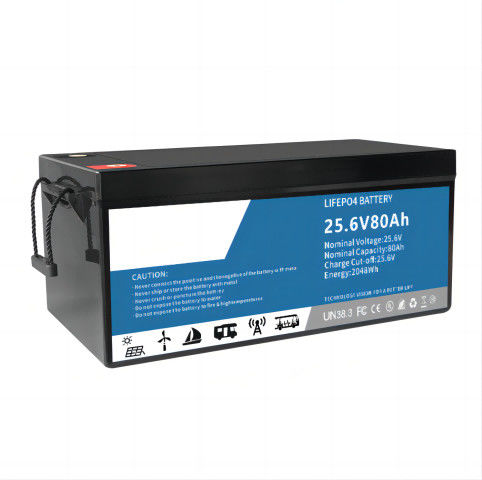 Acil Durum Aydınlatması İçin Monitörlü 10000 Kez Yüksek Çıkış Gücü 2048WH CATL LifeP04 Lityum Pil