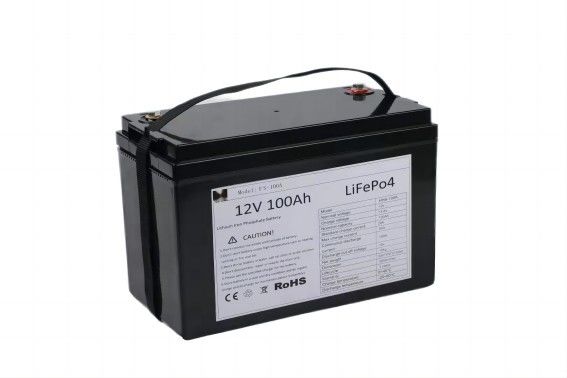 Uzun Çevrim Düşük İç Direnç 1280WH Yerli Güneş LifeP04 Ölçüm Aletleri İçin BMS'li Lityum Pil