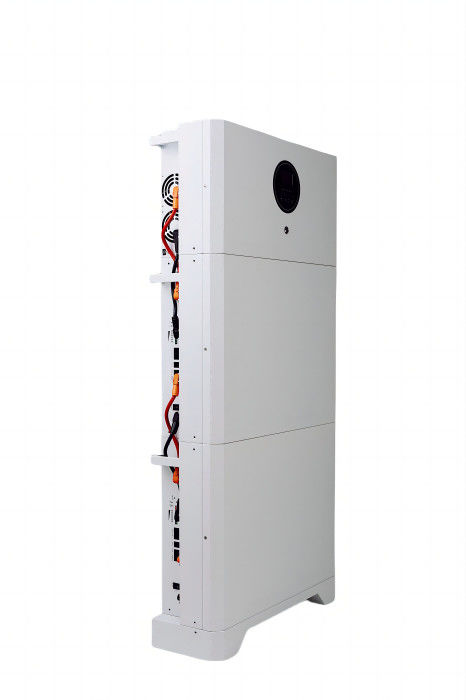 IP65 Hızlı Plug 51.2V 100A All In One ESS Solar Residential Battery Storage System BMS'ye Dahili Güneş Paneli Sistemi