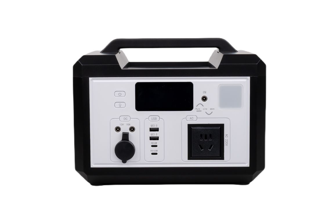 Yüksek verimlilik 220V/110V AC Şarj edilebilir Lifepo4 Güneş Sistemi için Kablosuz Şarjla Taşınabilir Güç Paketi