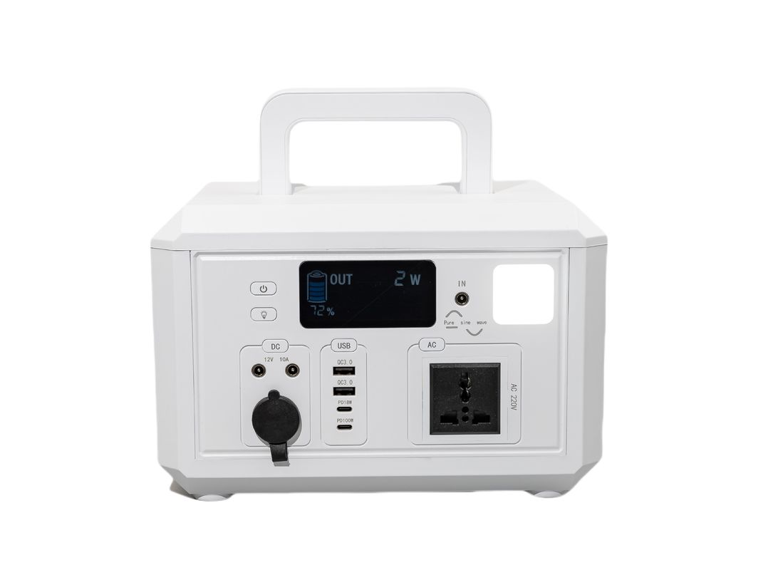 Anker Değiştirme Şarj 576WH LifePO4 Pil Kampolama Elektrik Santrali Yangın geçirmez malzeme pil paketi ile