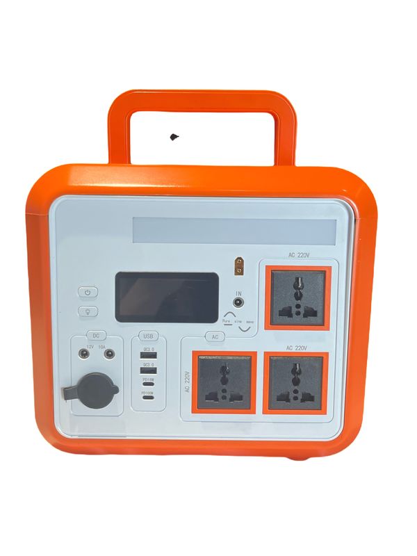 1152WH Ultra Büyük Kapasiteli DC12V AC 110V RoHS Onaylı Güneş Paneli ile Taşınabilir Elektrik Santrali UPS Güç Tedarikçiliği İçin