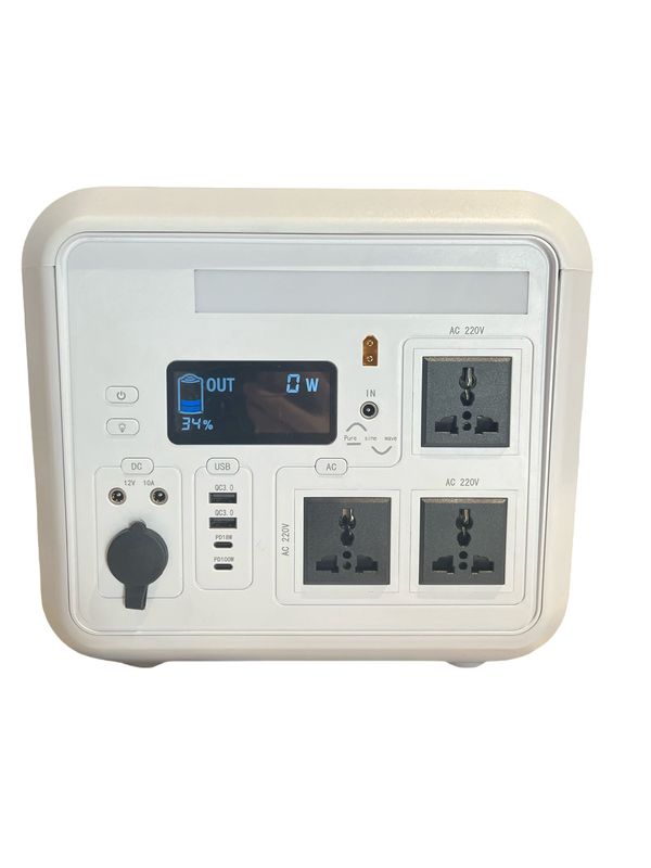 Patlama Dayanıklı El Şarjı 3 Saat İçinde 1500W Portatif Güneş Jeneratörü Bluetooth ile Açık Hava Kampı için